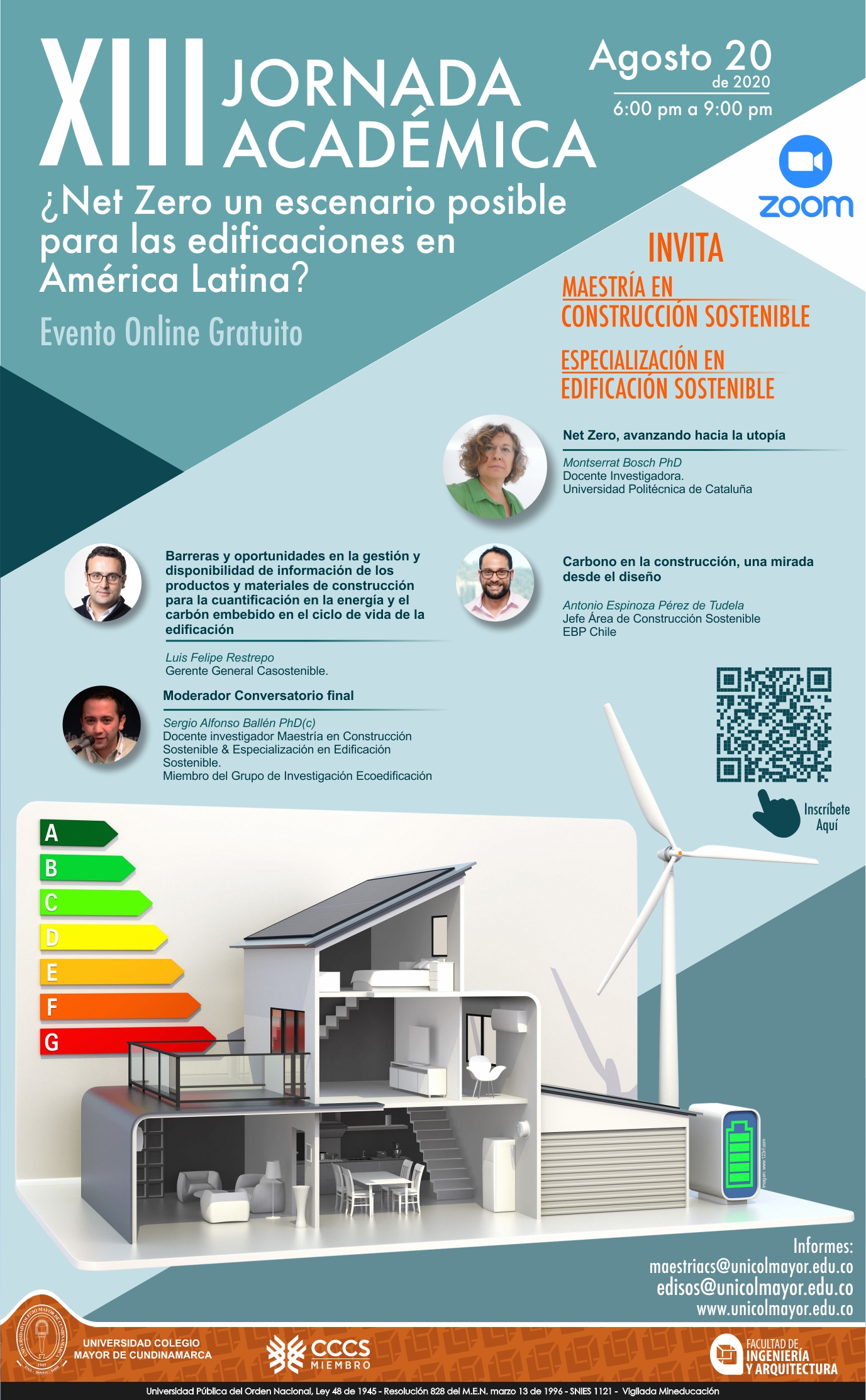 13 Jornada Académica Edisos MCS Afiche